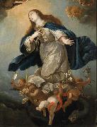 Circle of Mateo Cerezo the Younger Immaculate Virgin oil painting on canvas